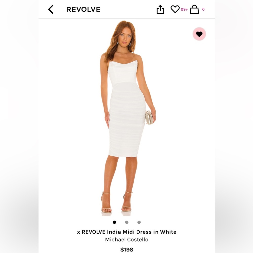 Michael Costello Revolve Dress XL